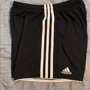Black Adidas Soccer Shorts